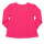 Shirt Langarm Herzchen Pink - 98