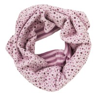 Schlauchschal Sterne wendbar rosa