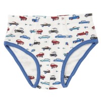 Unterhose Autos blau/wei&szlig;