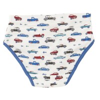 Unterhose Autos blau/wei&szlig;