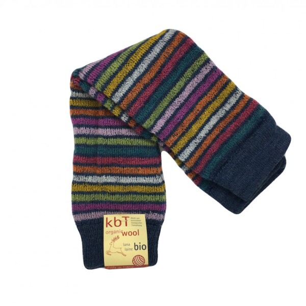 Stulpen Wolle Ringel jeans