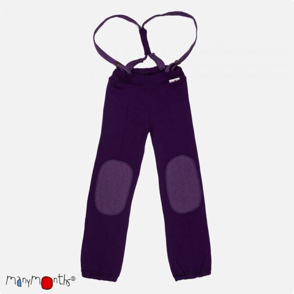 Manymonths (Träger-) Hose Merino Majestic Plum