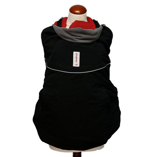 Manduca by MaM Tragecover Winter Deluxe Black/Storm Cloud