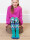 Socken warm 2er-Pack Fair Isle - 31-35