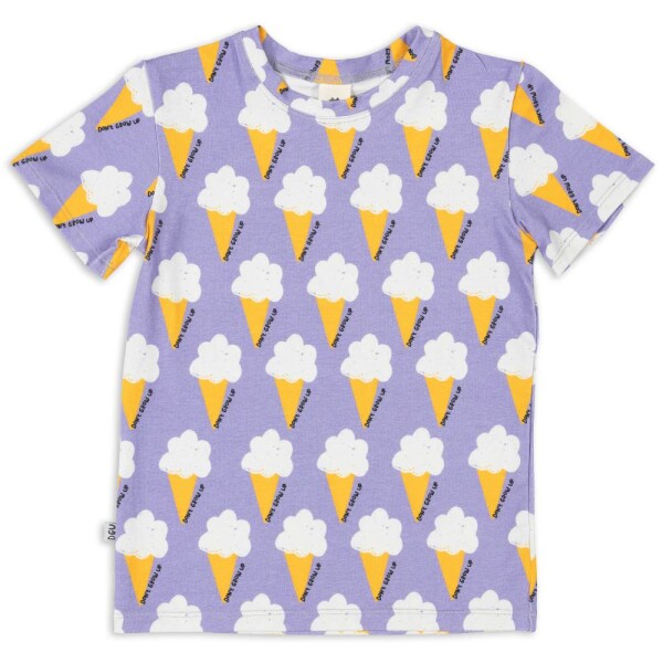 T-Shirt Ice Cream on lilac - 92/98