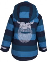 Himmelbjerg Winterjacke Streifen blau
