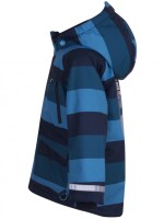 Himmelbjerg Winterjacke Streifen blau
