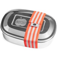 Magic Lunchbox Streifen orange