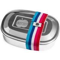 Magic Lunchbox Streifen bunt rot blau