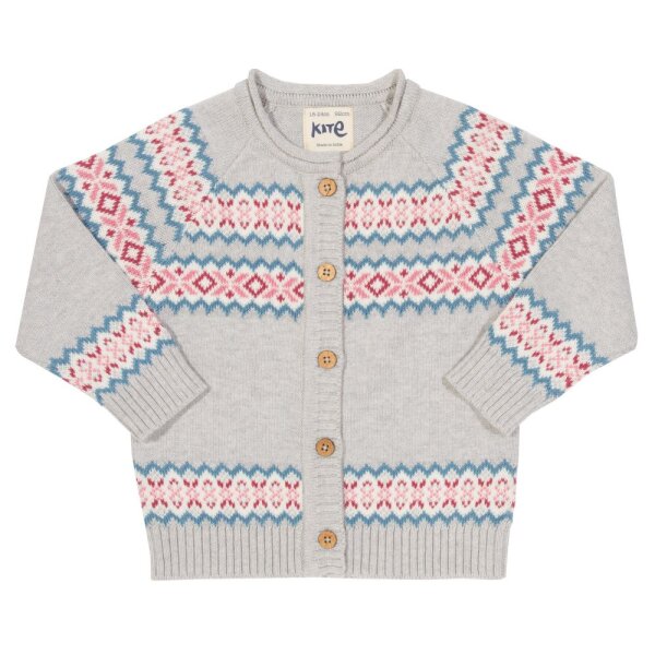 Kite Kids Strickjacke Muster Fair Isle