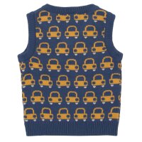 Pullunder Autos blau