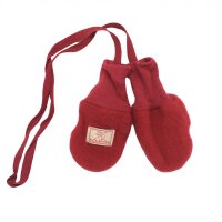 F&auml;ustel Wollfleece rot