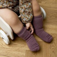 Stoppersocken misty plum - 23-26