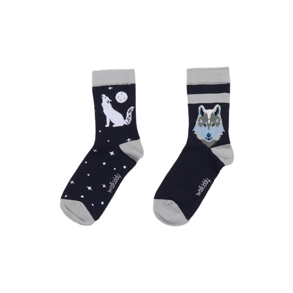 Socken Singing Wolfs 2er-Pack - 28-30