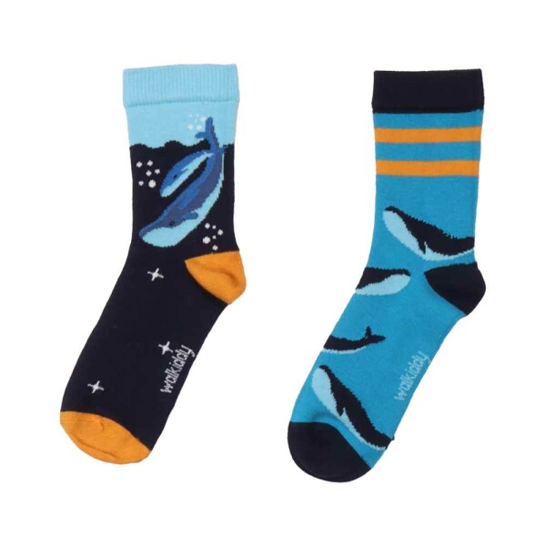 Socken 2er-Pack Whaleys Song - 28-30