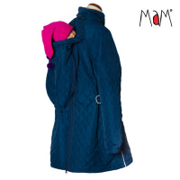 Mam Babyidea Tragejacke Winter Quilt poseidon