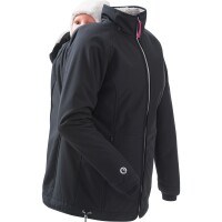 Allwetter-Softshell-Tragejacke Winter Cosy Allrounder schwarz