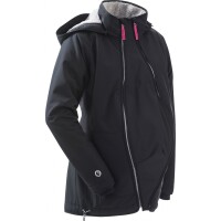 Allwetter-Softshell-Tragejacke Winter Cosy Allrounder schwarz