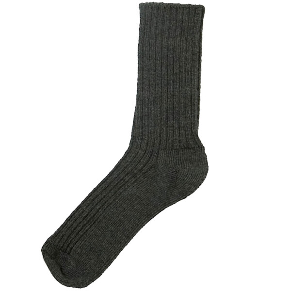 Wollsocken dunkelgrau - 43-46