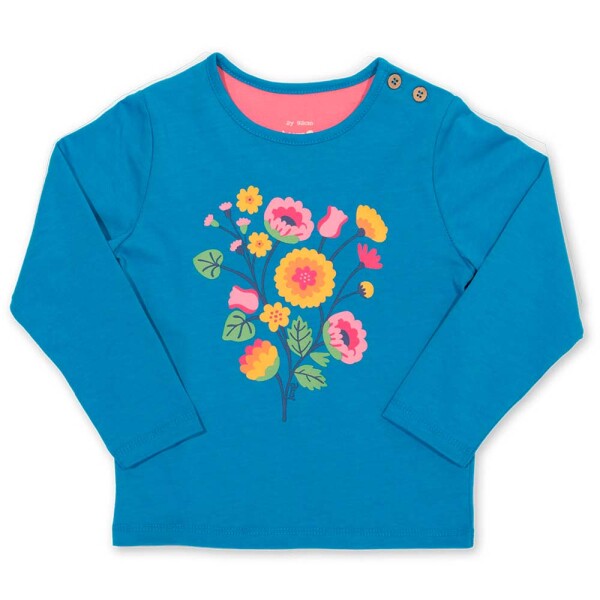 Shirt lang Folk Floral - 92