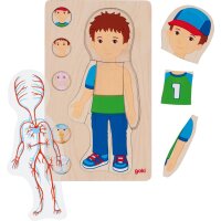Schichtenpuzzle K&ouml;rper Junge