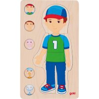 Schichtenpuzzle K&ouml;rper Junge