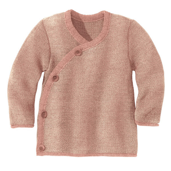 Melange-Jacke rosé-natur