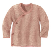 Melange-Jacke rosé-natur