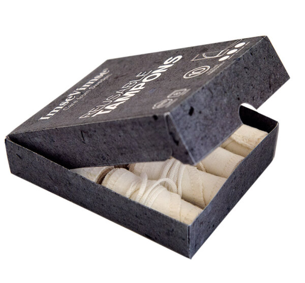 Waschbare Stoff-Tampons Natural