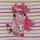 Kleid kurzarm Pferd white-pink-sun