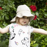 Feuerwehr Strick Musselin natur - 38