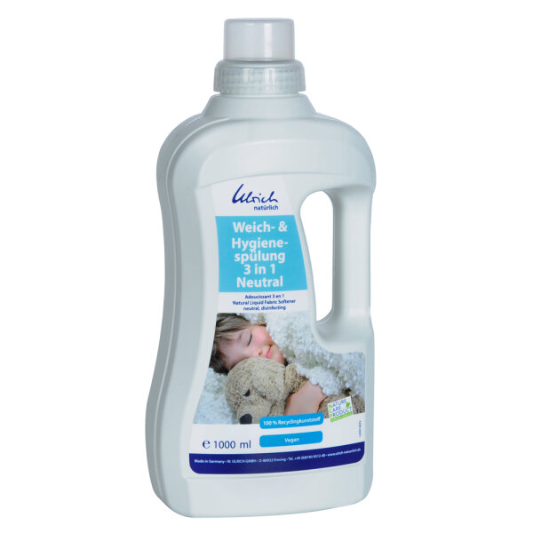 Weich- und Hygienespülung 3 in 1 neutral 1 l