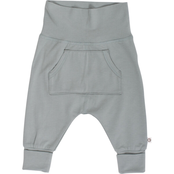 Cozy Me Babyhose m. Tasche green