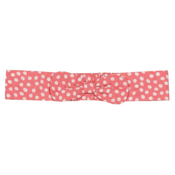 Haarband Punkte pink