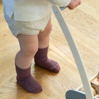 Stoppersocken Bambus misty plum - 20-22