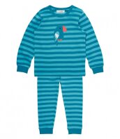 Long John Pyjama Papagei Streifen