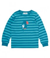 Long John Pyjama Papagei Streifen