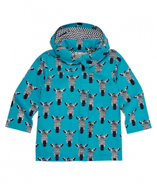 Lucy Regenjacke wasserabweisend Zebras