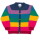 Strickjacke Rainbow Regenbogenbunt - 116