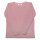 Langarmshirt Wolle/Seide Ripp rosa - 116/122