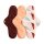 Stoffbinden Night 3er Pack orange sprinkle