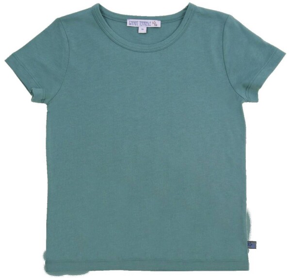 T-Shirt uni ocean - 158/164