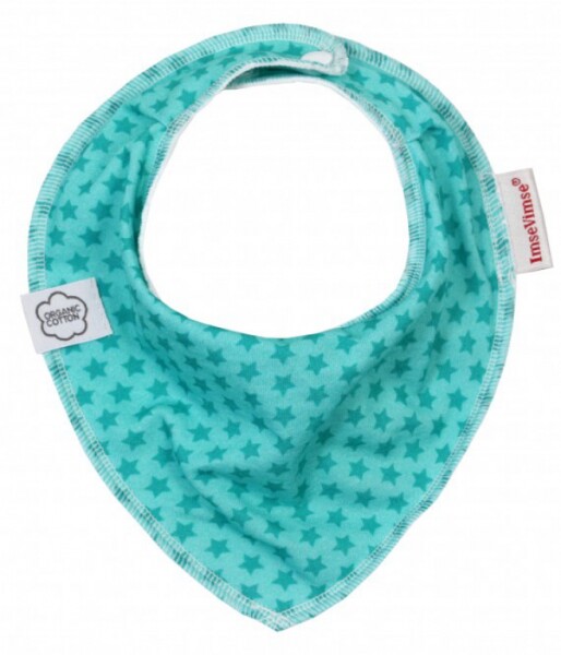 Bandana Lätzchen Green Stars