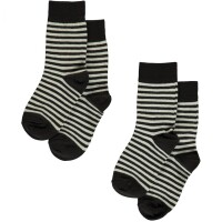 Kindersocken Ringel schwarz-wei&szlig;