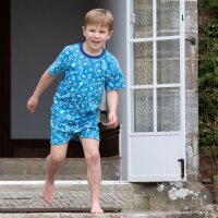 Sommer-Pyjama Weltall Dinos