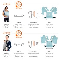 Limas Babytrage Plus Ros&eacute;