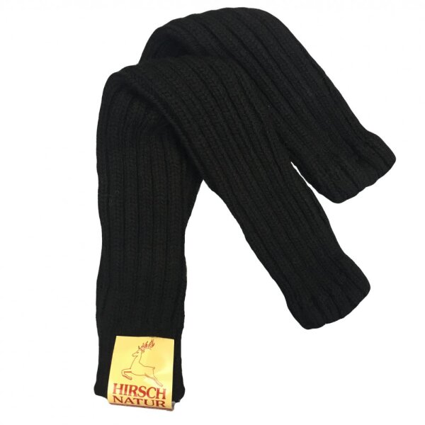 Stulpen Wolle Erwachsene schwarz