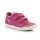Halbschuhe Klett Stern pink-weiß