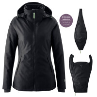 Winter-Tragejacke Winterfriend uni schwarz - S