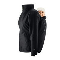 Winter-Tragejacke Winterfriend uni schwarz - S